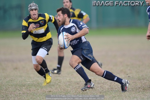 2012-10-14 Rugby Union Milano-Rugby Grande Milano 1565